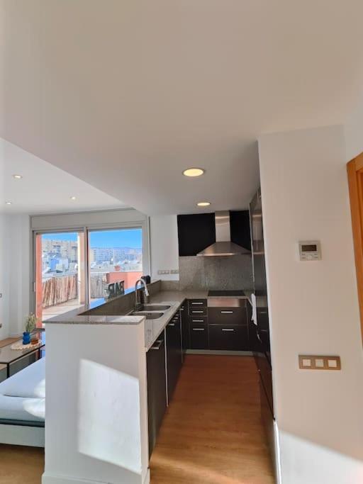 Large Terrace Luxury Apartment Sant Adrià de Besòs Exterior foto