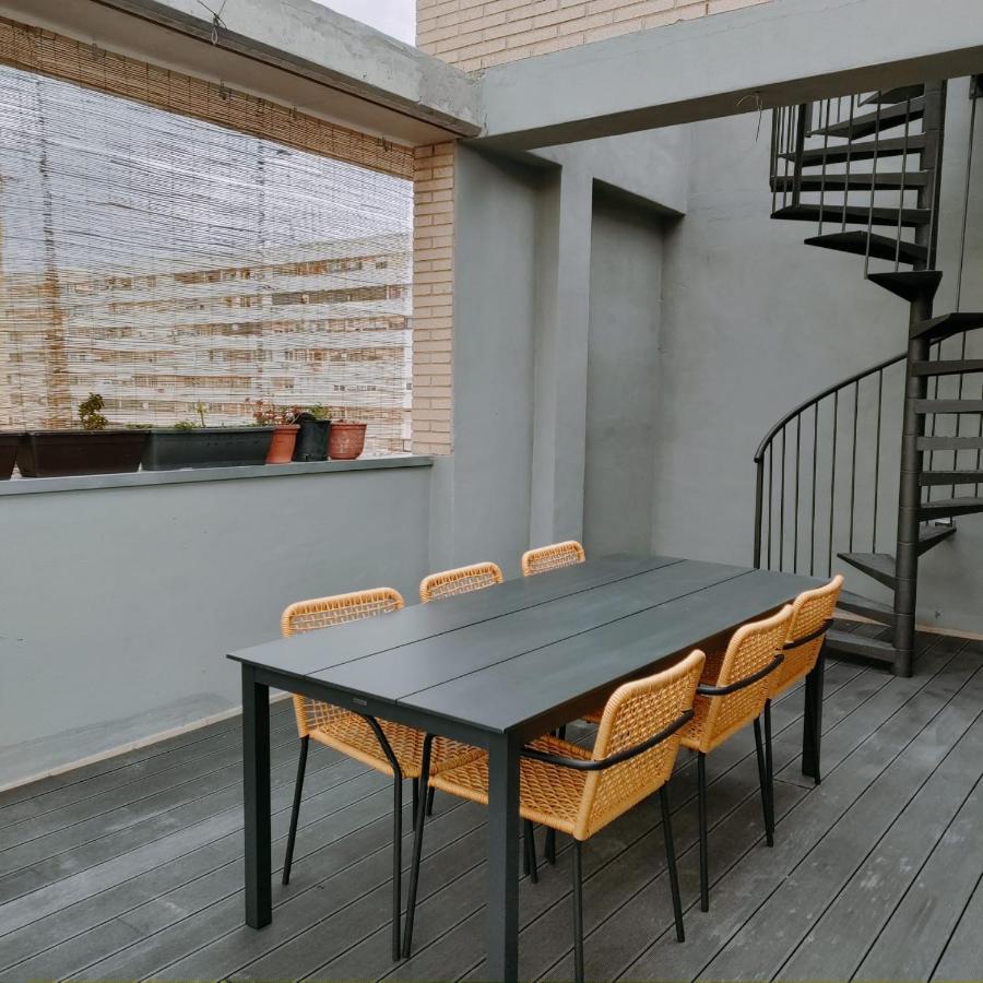 Large Terrace Luxury Apartment Sant Adrià de Besòs Exterior foto