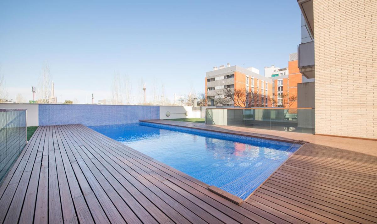 Large Terrace Luxury Apartment Sant Adrià de Besòs Exterior foto