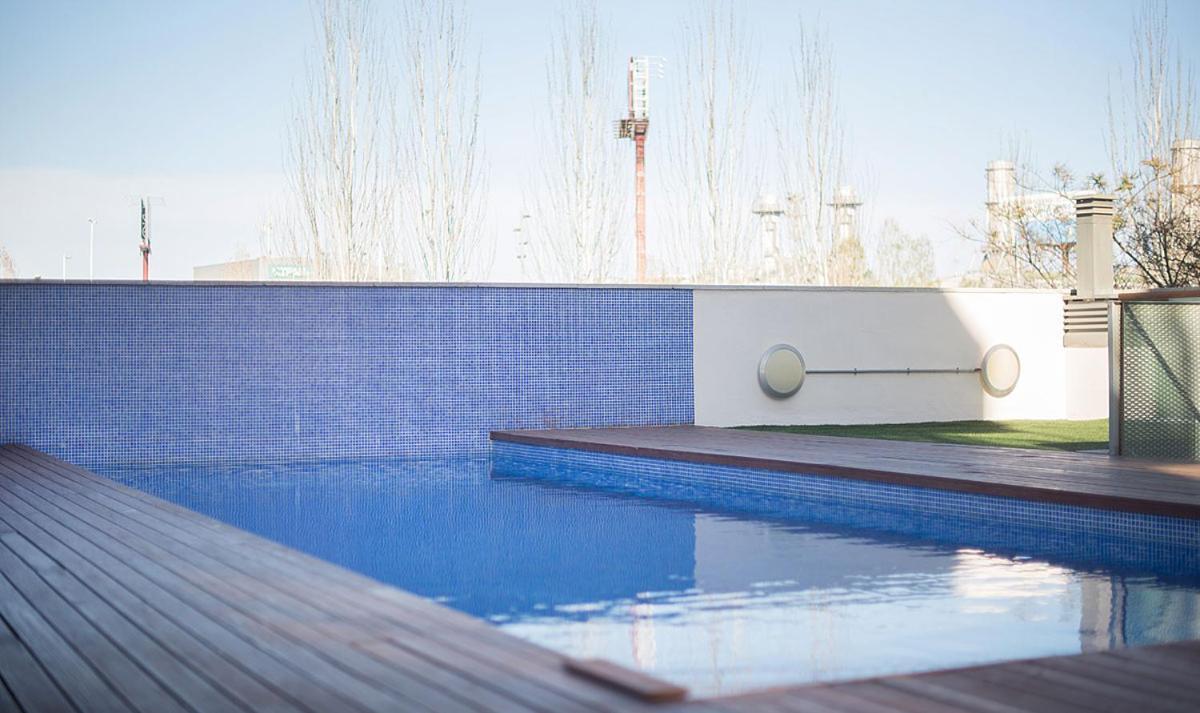 Large Terrace Luxury Apartment Sant Adrià de Besòs Exterior foto